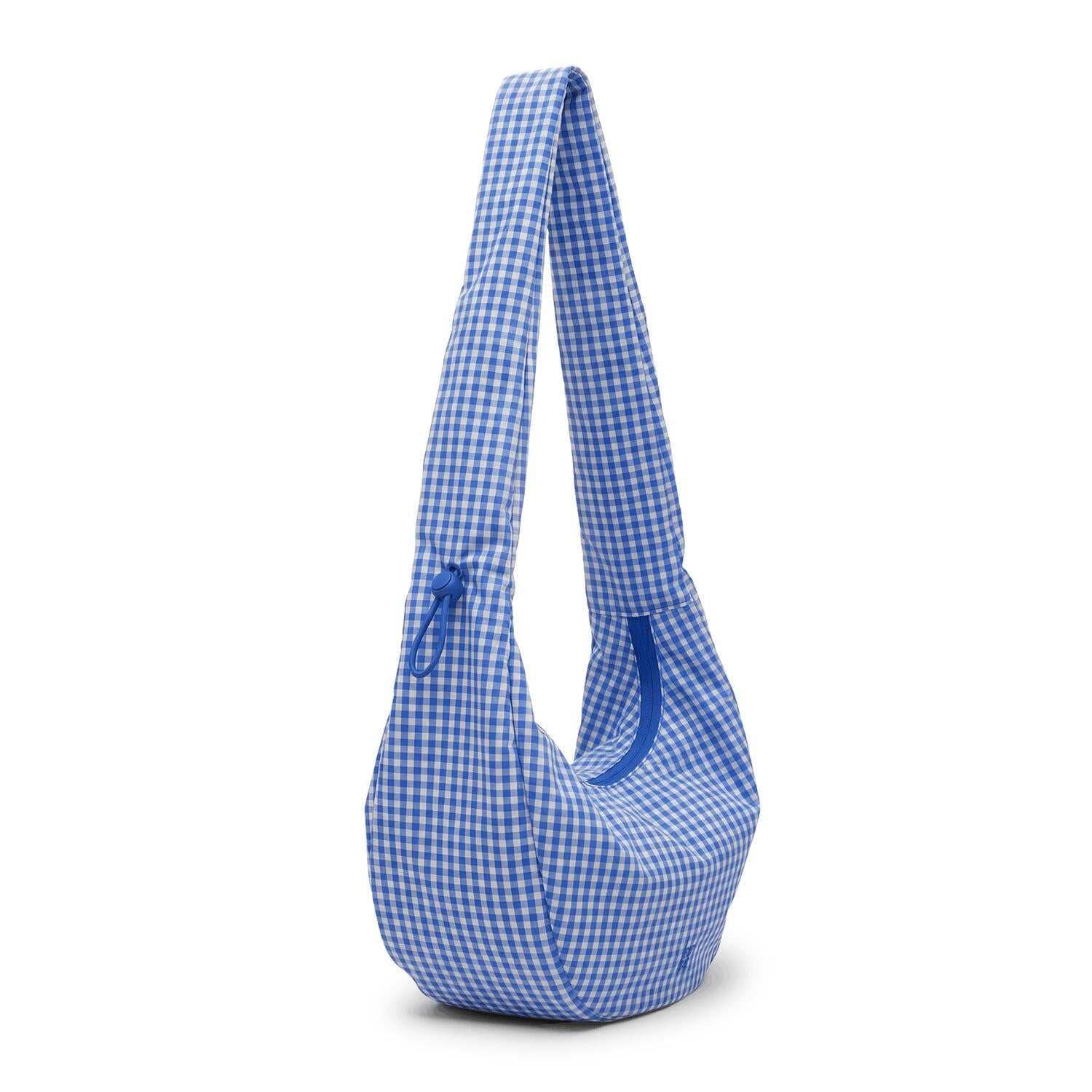 Moon Ruffle taske - Vichy Cobalt